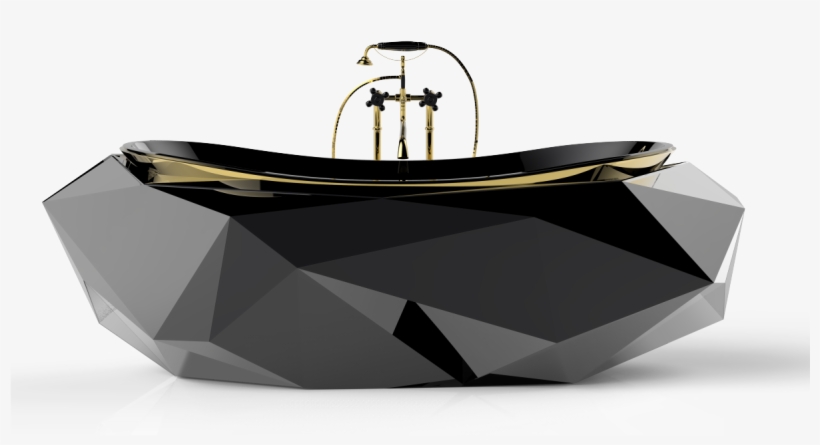 Bathtub Png Download Image - Maison Valentina Diamond Bathtub, transparent png download