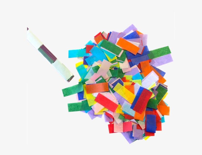Times Square Confetti & Kabuki Confetti Multicolor - Confetti, transparent png download