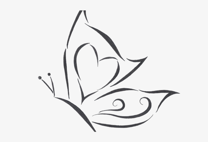 Butterfly Tattoo Designs Png Transparent Images - Design, transparent png download