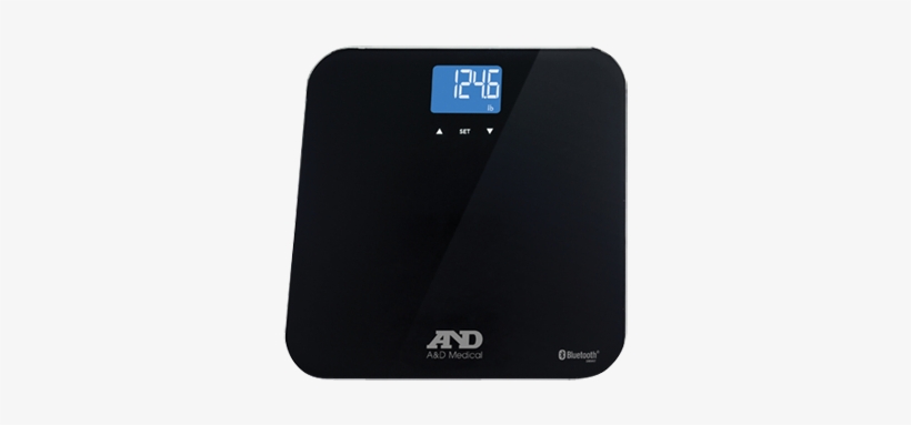 A&d Medical Plusconnect Multi-user Weight Scale With - A&d Medical Plusconnect Wireless Weight Scale (uc-350ble), transparent png download