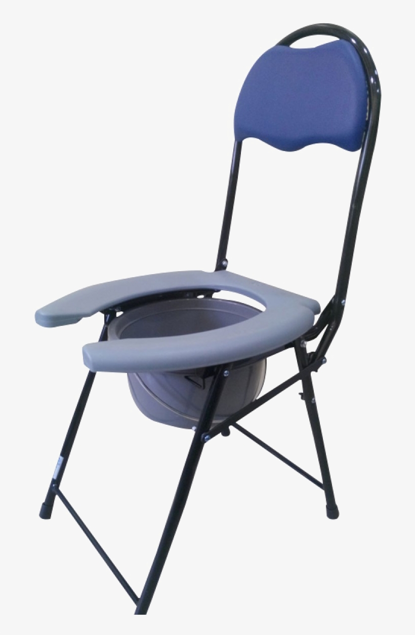 Bath Chair Png Transparent - Folding Commode Chair, transparent png download