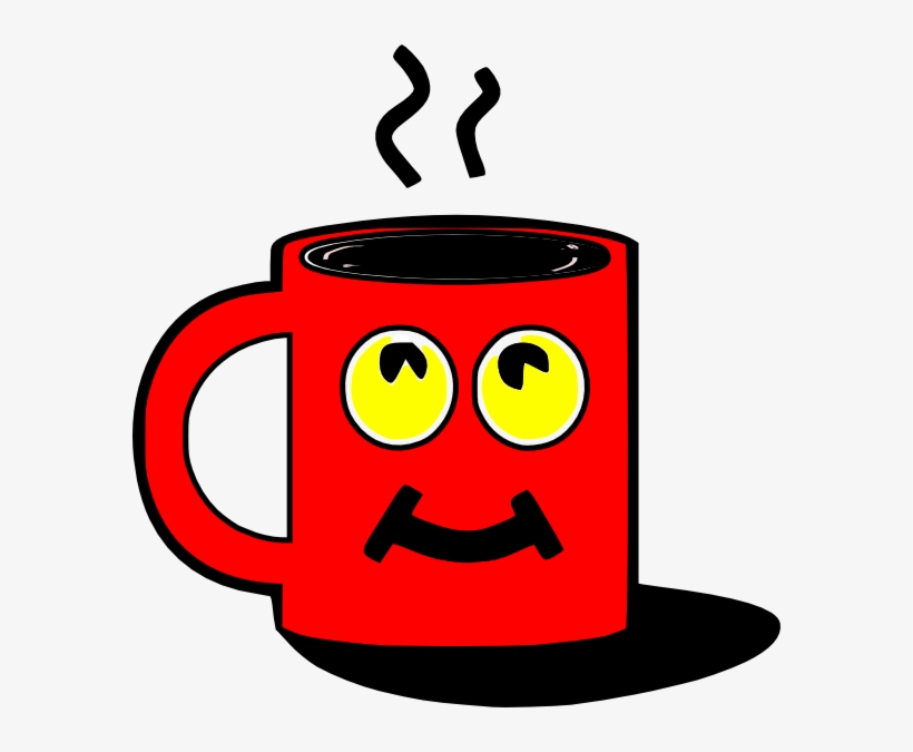 Picture Transparent Library Mugs Clipart - Red Cup Of Coffee Clipart ]\, transparent png download