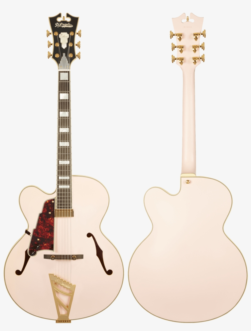 D'angelico Electric Guitar D'angelico Left Handed Deluxe - D'angelico Limited Edition Deluxe Exl1 Electric Guitar,, transparent png download