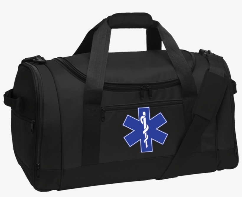 Star Of Life Blue Travel Sports Duffel - Port Authority Bg800 Voyager S, transparent png download