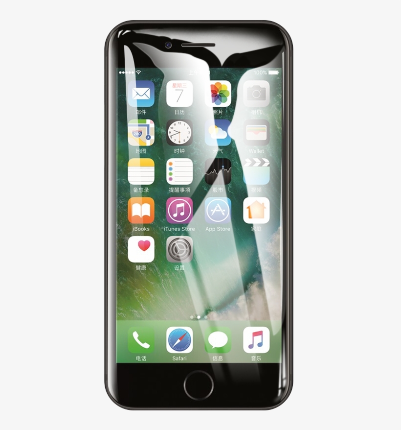 Ueu Iphonex/7/8 Tempered Film Apple 7plus Lens Film - Iphone 7, transparent png download