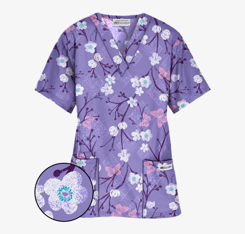 Pc61chd - Cherry Blossom Scrubs, transparent png download