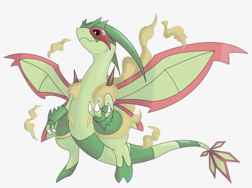View Mega Flygonpng , - Pokémon, transparent png download