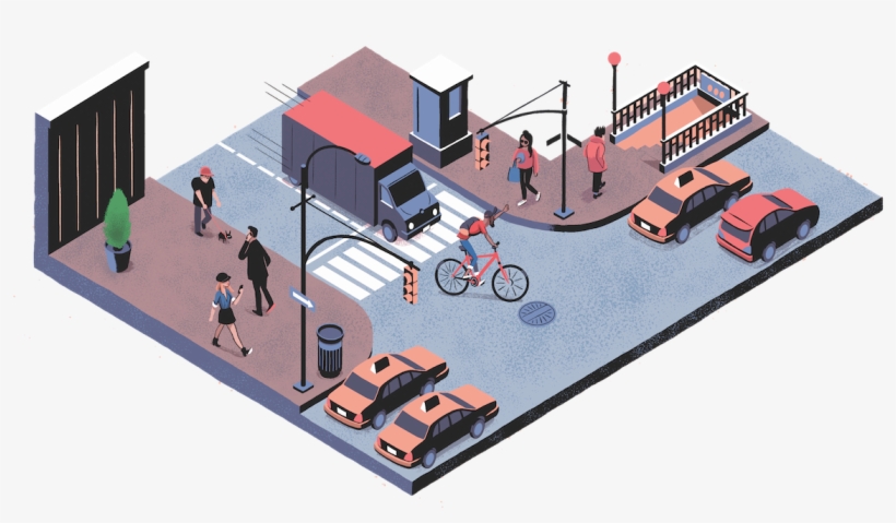 Is Urban Cycling Worth The Risk - Bicycle, transparent png download