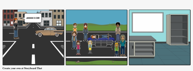 Car Accident - Cartoon, transparent png download