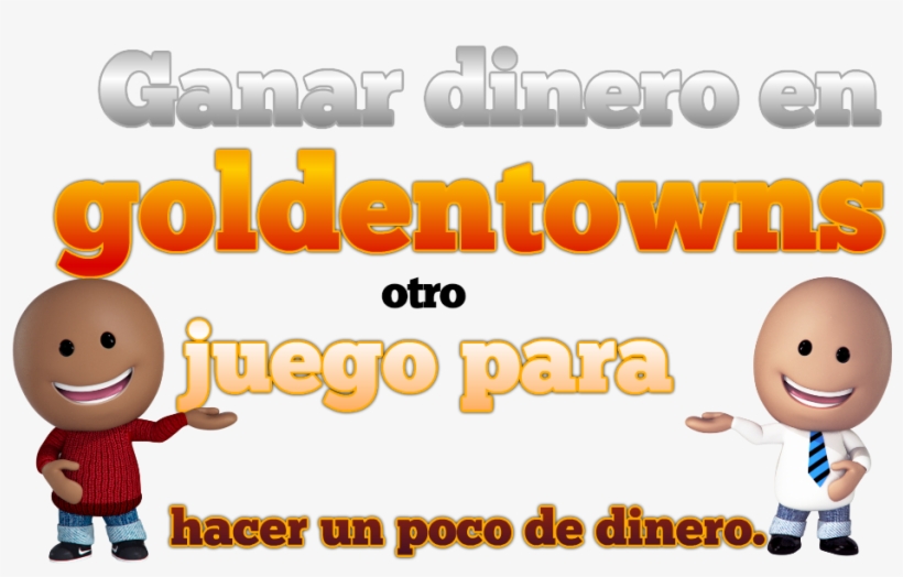 Ganar Dinero En Goldentowns, Otro Juego Para Hacer - Cartoon, transparent png download