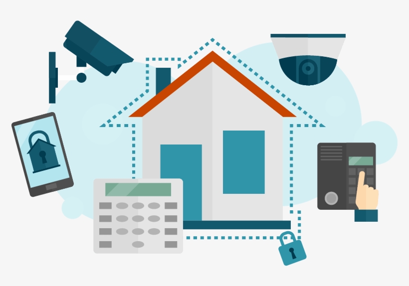 Use Systems Help To Prevent Crime, Warn Of Danger And - Seguridad En Las Casas, transparent png download