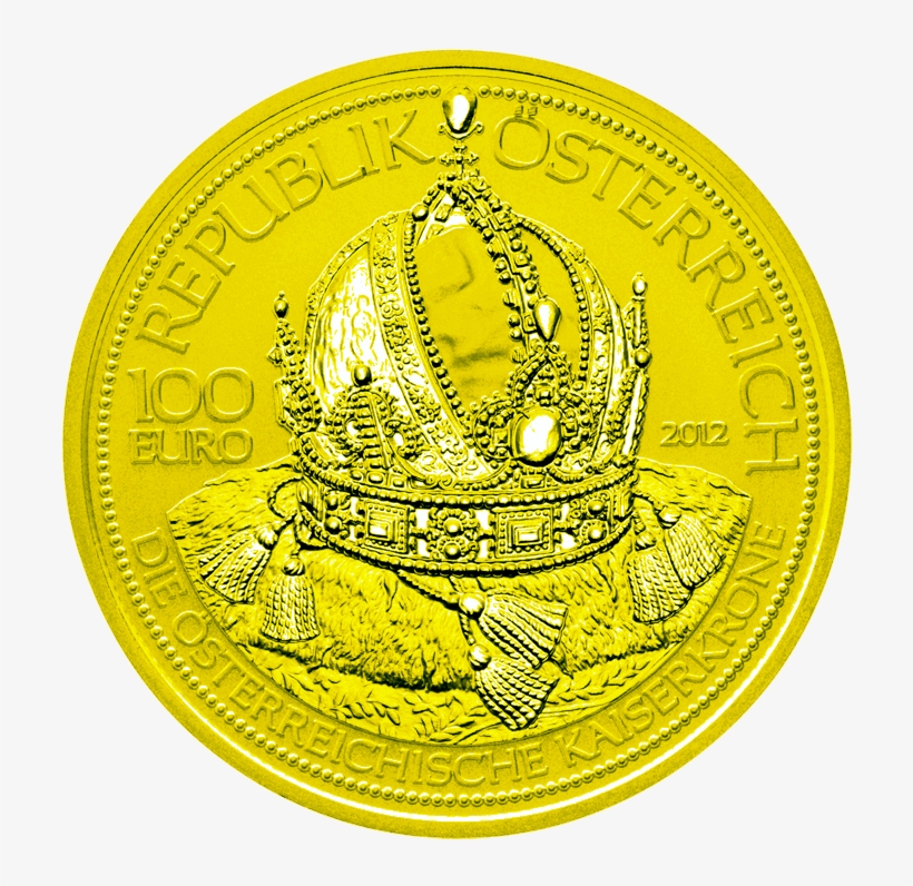 The Imperial Crown Of Austria - 100 Euro Goldmünze Kaiserkrone, transparent png download