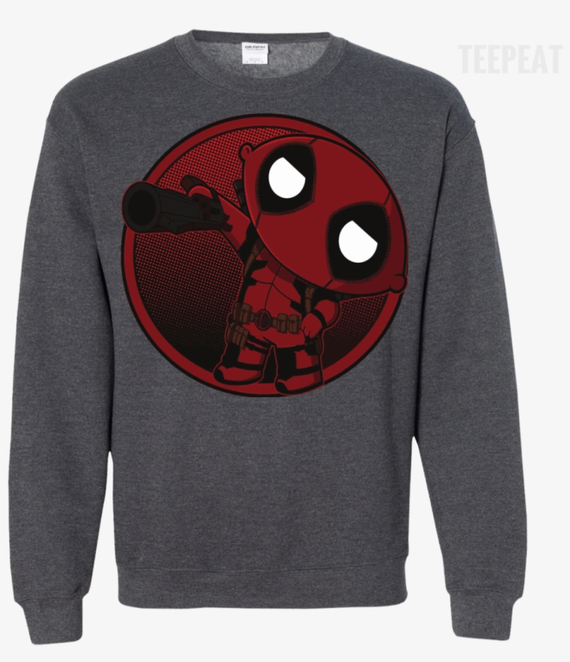 Stewie Deadpool Tee Apparel Teepeat - T-shirt, transparent png download