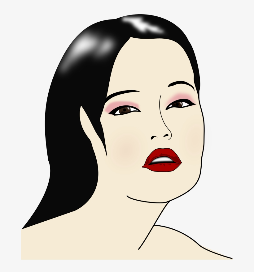 Model Makeup Remix - Makeup Lady Png Clipart, transparent png download