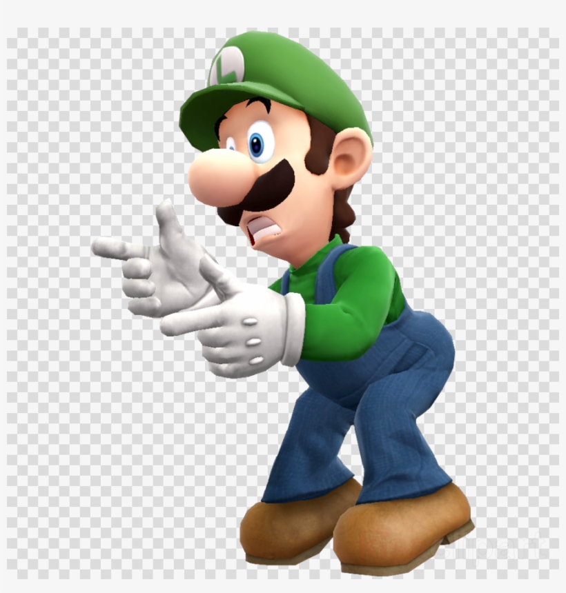 Bowser Frau Clipart Mario & Luigi - Luigi Transparent Scared, transparent png download