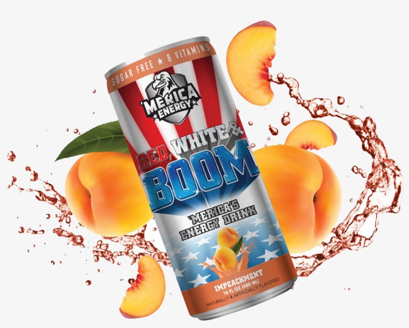 'merica Energy Red White & Boom Drink - Red White & Boom By Merica Labz | Pre Workout., transparent png download
