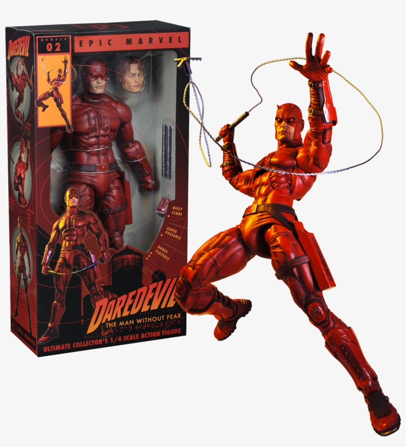 Daredevil Scale Action Figure Neca Popcultcha Png Daredevil, transparent png download