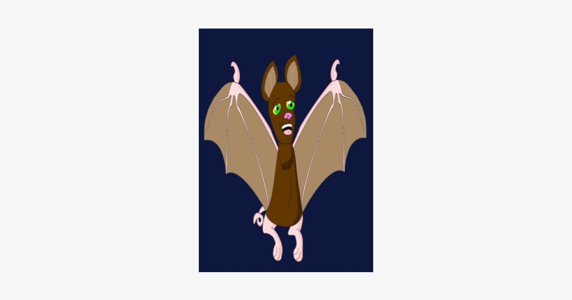 Cute Bat - Illustration, transparent png download