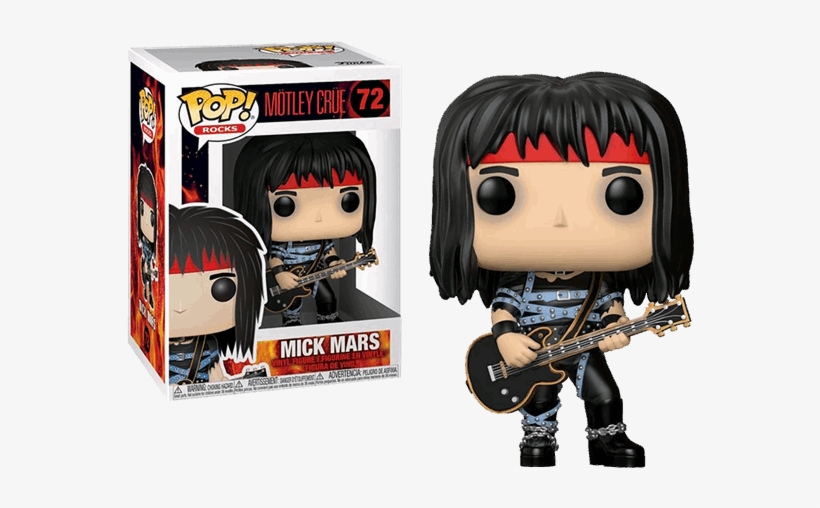Mötley Crüe Mick Mars Funko Pop Vinyl - Funko Pop Mick Mars, transparent png download