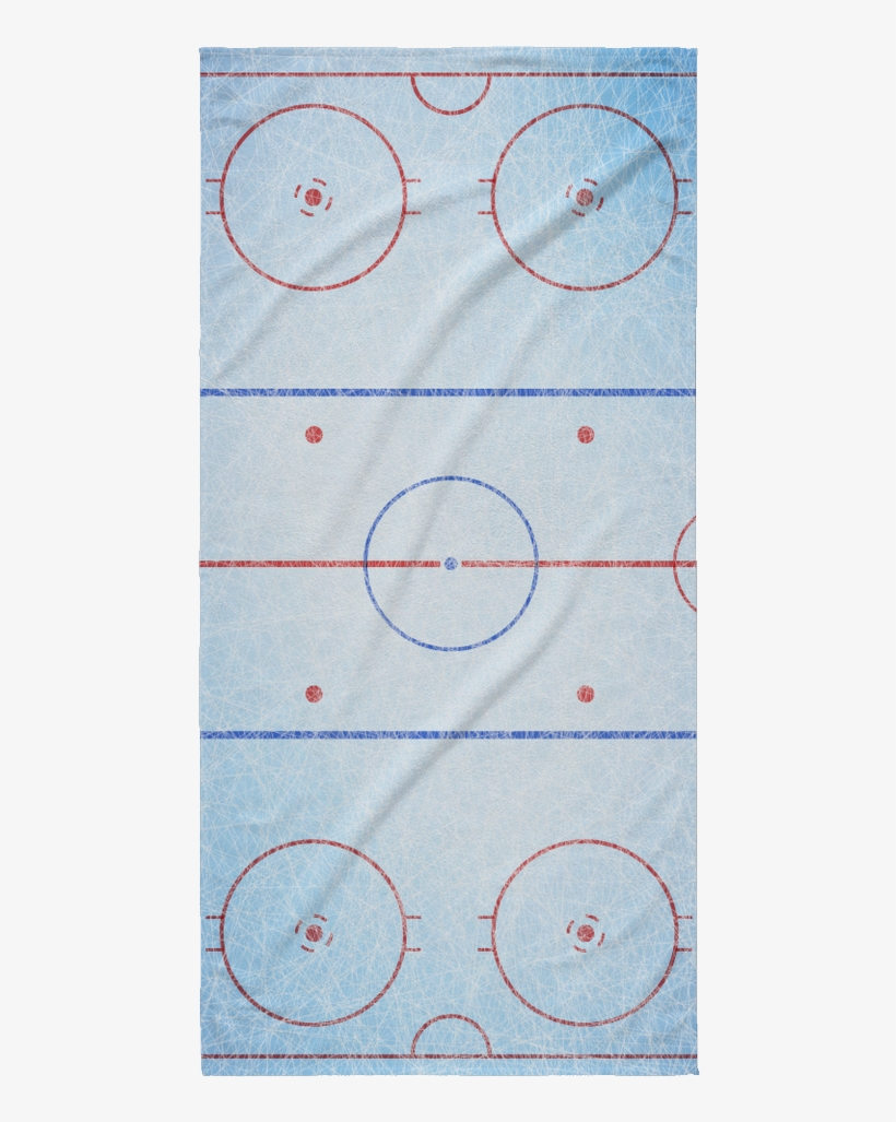 Ice Rink Beach Towel, transparent png download