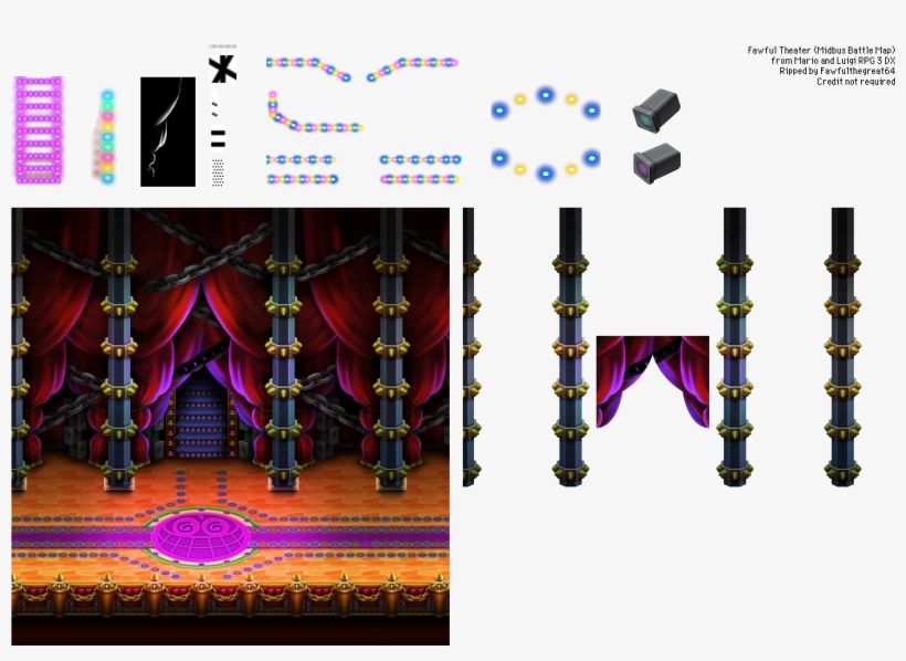 Click For Full Sized Image Fawful Theater - Mario & Luigi: Bowser's Inside Story, transparent png download