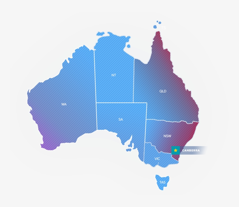 Image Description Image Description - Australia Map Vector Png, transparent png download