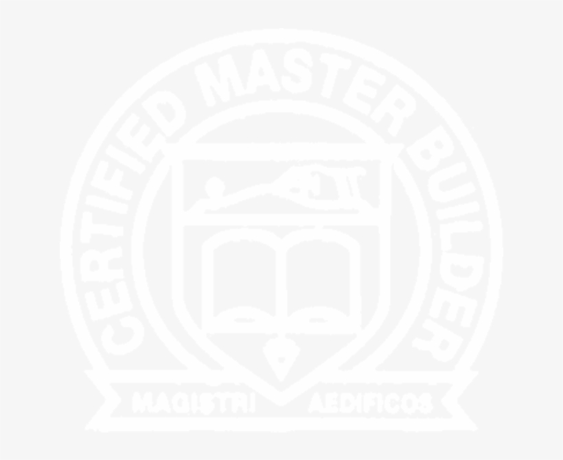 Certified Master Builder Whitelogo - House, transparent png download