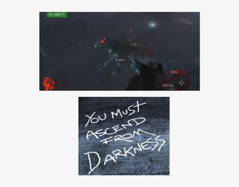 This Is Some Of The Writing Scrawed In Some Type Of - Call Of Duty: Black Ops – Zombies, transparent png download