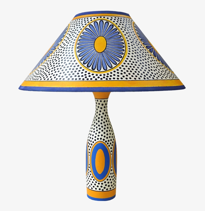 Lampbase And Shade - Yellow, transparent png download