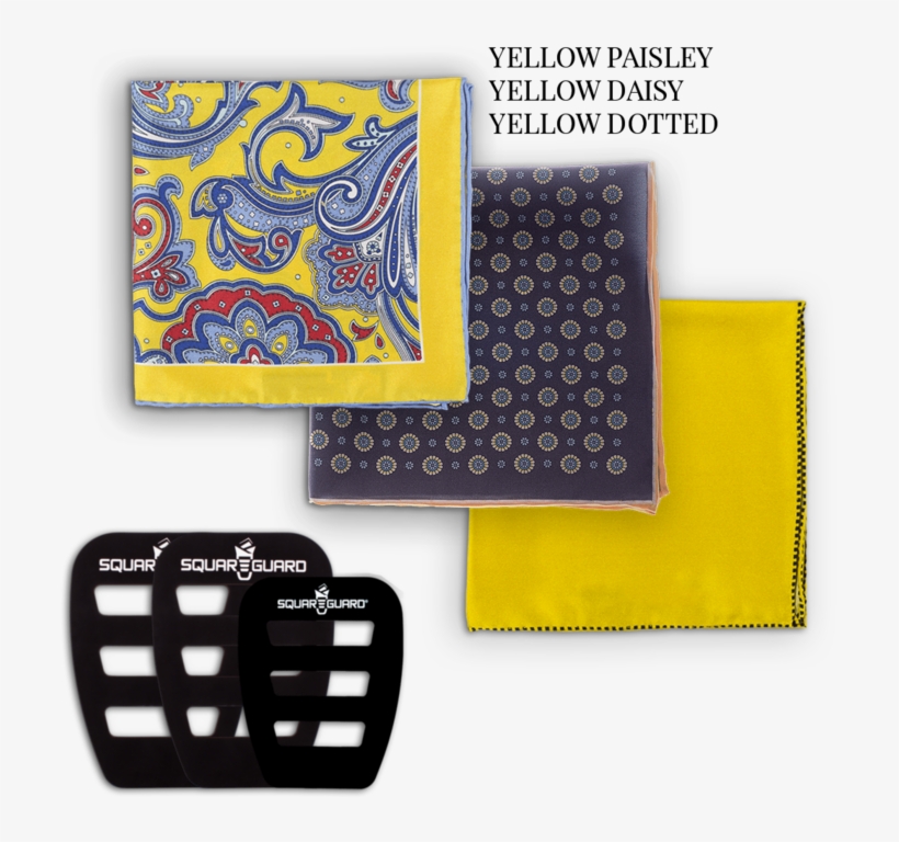 3 Pocket Square Sets - Lapel Pin, transparent png download