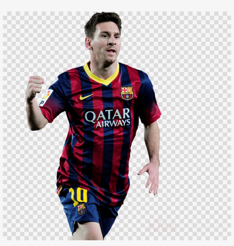 Lionel Messi 2014 Png Clipart Lionel Messi 2014 Fifa - Lionel Leo Messi Autographed Signed Barcelona Nike, transparent png download