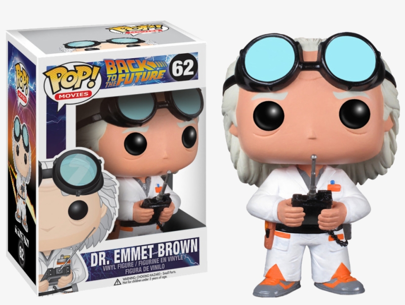 Pop Figure Back To The Future Dr Emmet Brown - Pop Funko Pulp Fiction, transparent png download