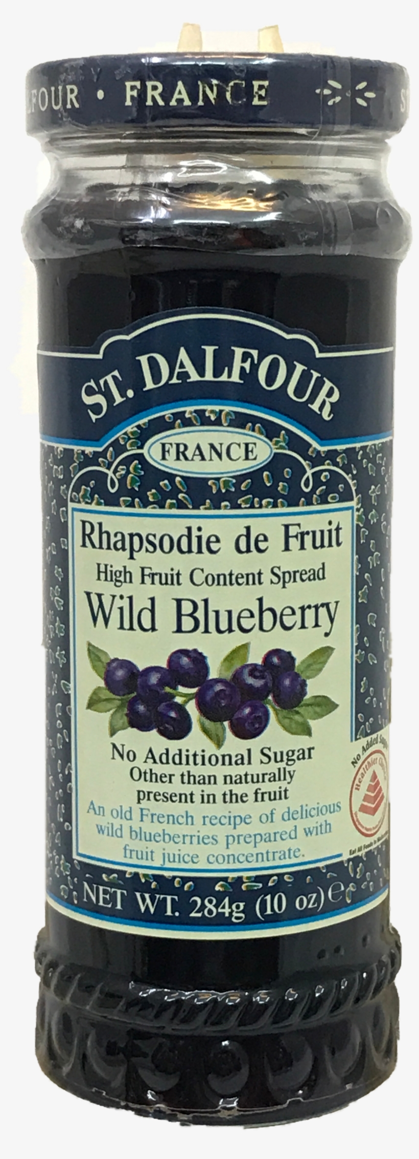 Dalfour Blueberry 284g - St Dalfour Blackberry Spread 284g, transparent png download