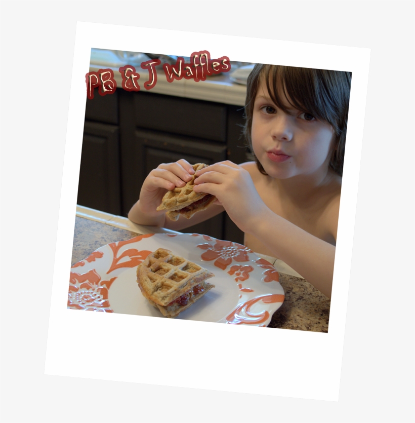 Pb & J Waffle - Peanut Butter And Jelly Sandwich, transparent png download