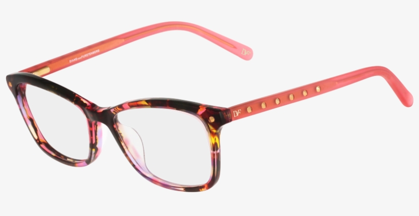 123 - Diane Von Furstenberg Dvf5073 533 Berry Tortoise Cat, transparent png download