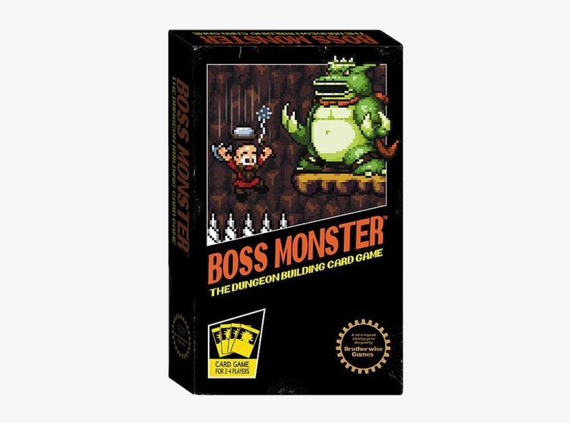 Boss Monster Game Dungeon Building Card Game Clipped - Dungeon Monster Board Game, transparent png download
