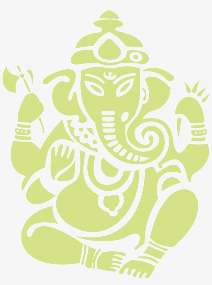 Elefant Gruen Hell - Ganesha T Shirt, transparent png download