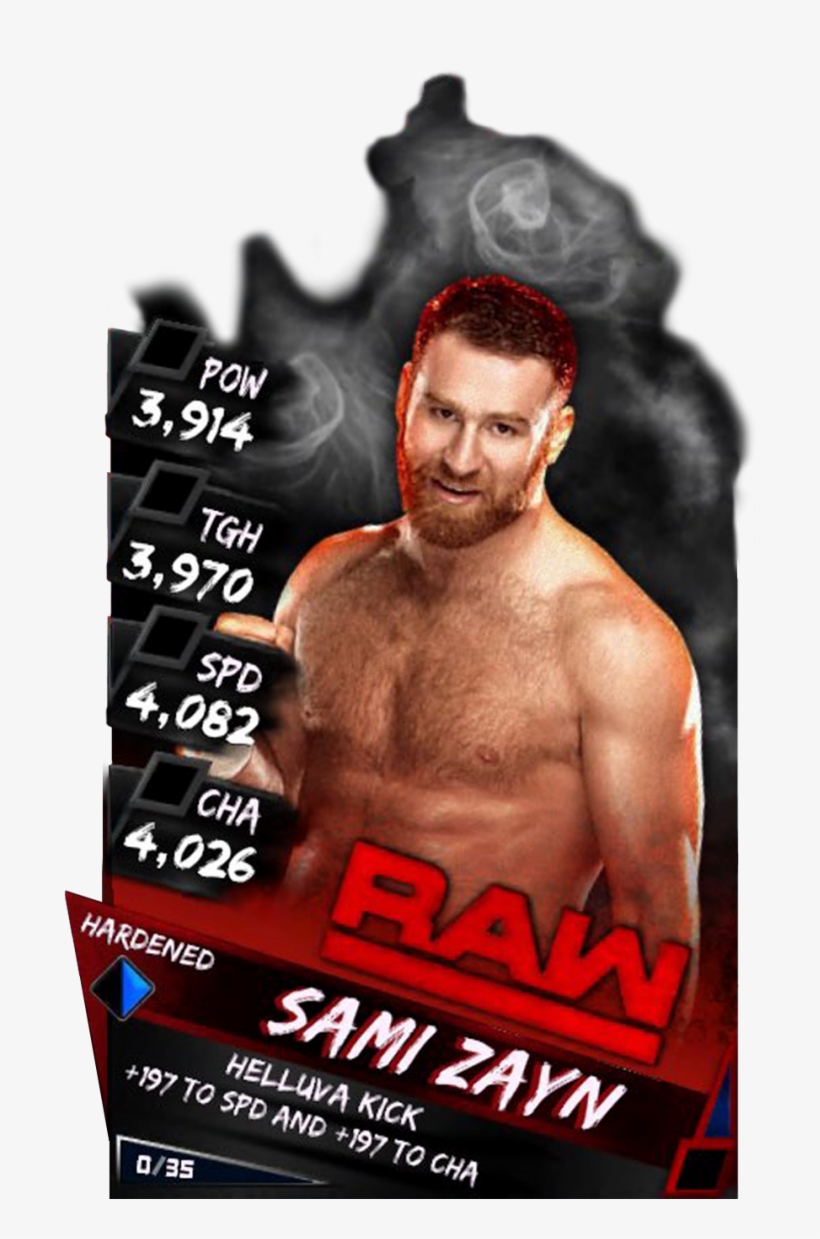 Ultrarare Samizayn - Hardened Carmella Wwe Supercard, transparent png download