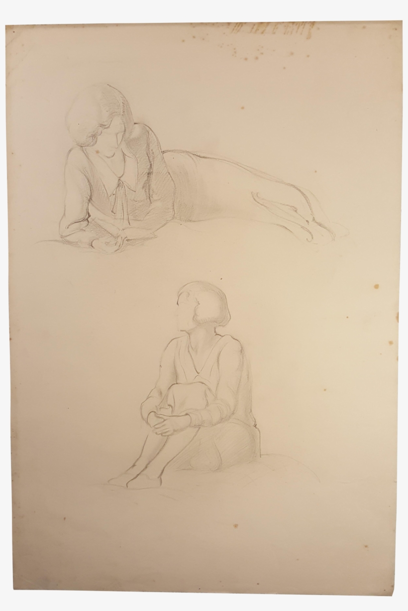 Sided Of Female Subject By Eileen - Sketch, transparent png download