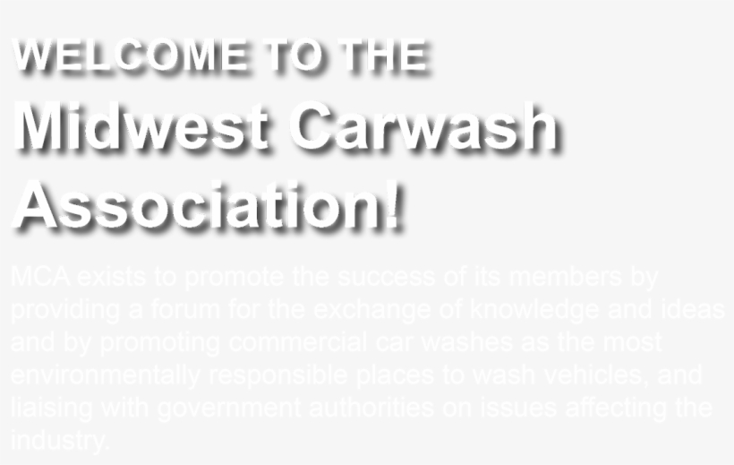 Midwest Car Wash Association, transparent png download