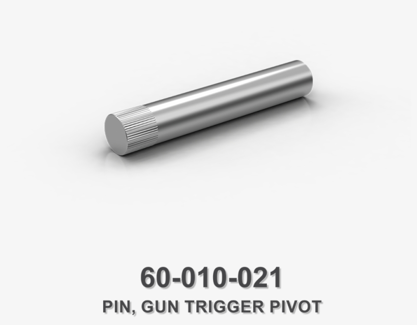 Gun Trigger Pivot Pin - Silver, transparent png download