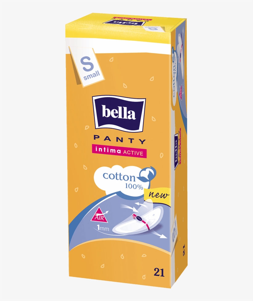 Bella Panty Intima Active S - Bella Panty Intima Ultrathin Pantyliners Medium Deo, transparent png download
