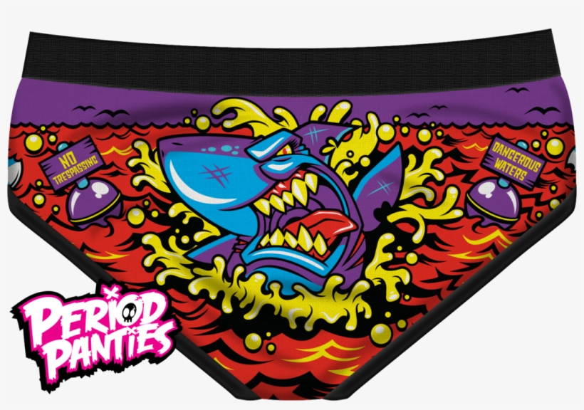 Granny Panties Might Be Feminist Underwear, But So - Shark Week Panties, transparent png download