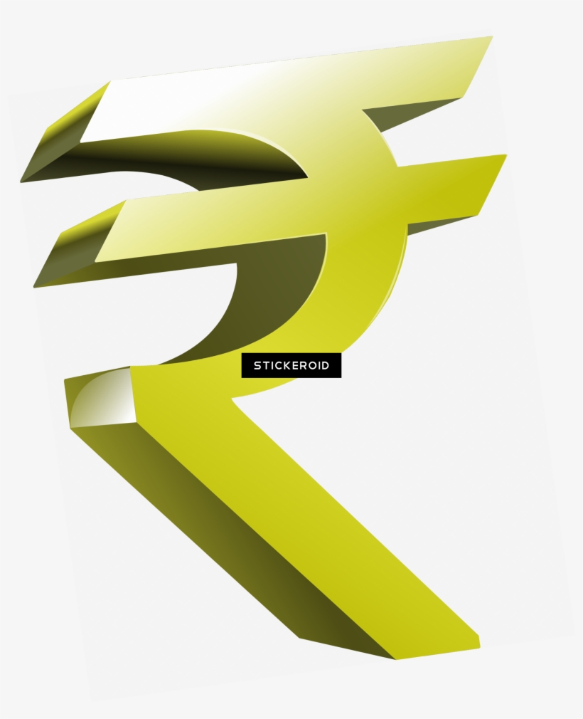 Rupee Symbol - Graphic Design, transparent png download