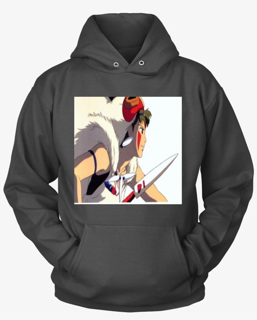 Studio Ghibli Princess Mononoke - Senior Hoodie Ideas 2019, transparent png download