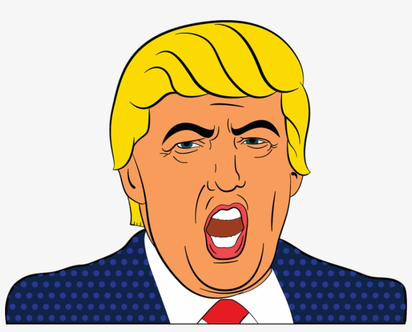 Clip Art Royalty Free Download Fascism Only Reigns - Donald Trump Cartoon Hand, transparent png download