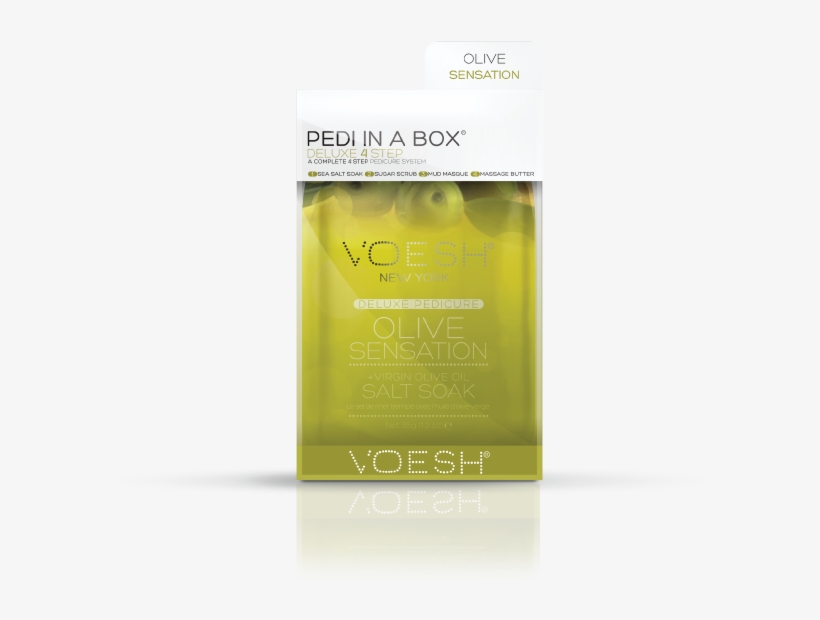 Voesh Pedi In A Box 4 In - Olive, transparent png download