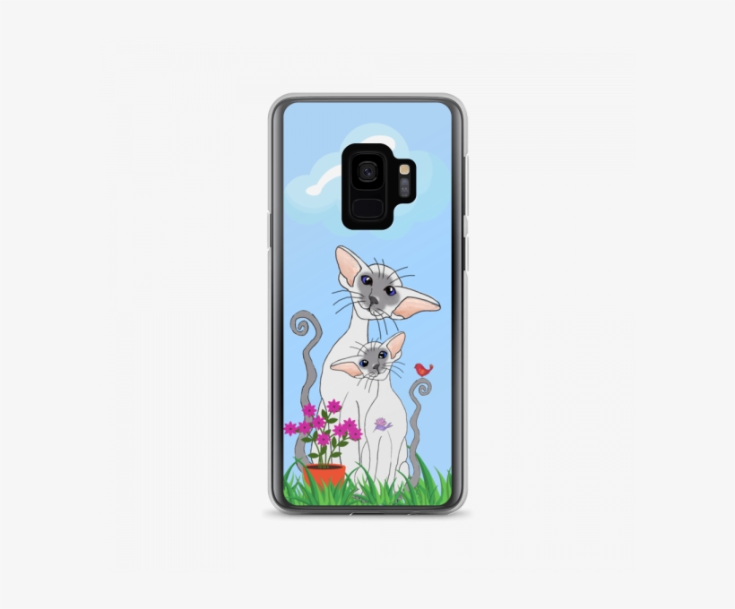Siamese Cat Phone Case - Samsung Group, transparent png download