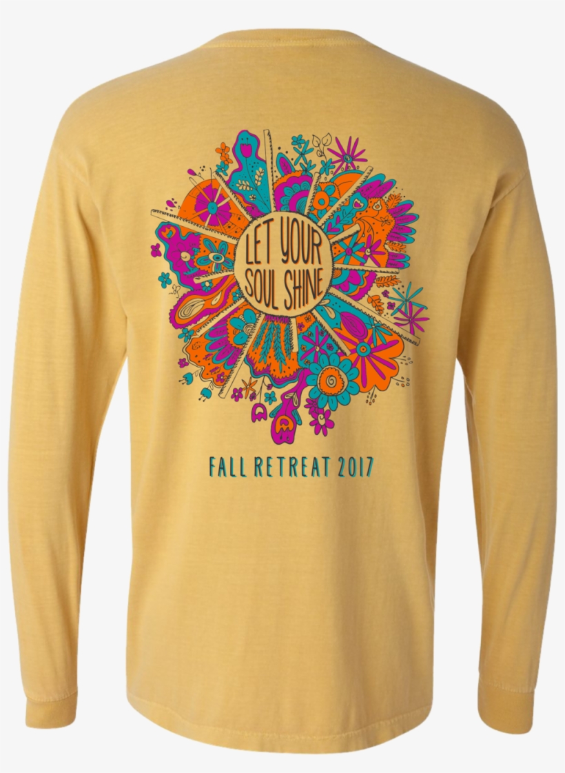 Dg Fall Retreat Soul Shine - Long-sleeved T-shirt, transparent png download
