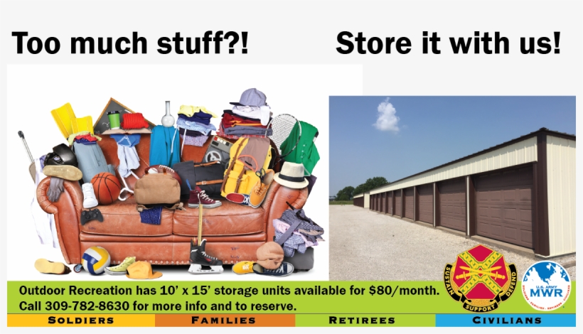 Storage Units Available - De Clutter Cartoon, transparent png download